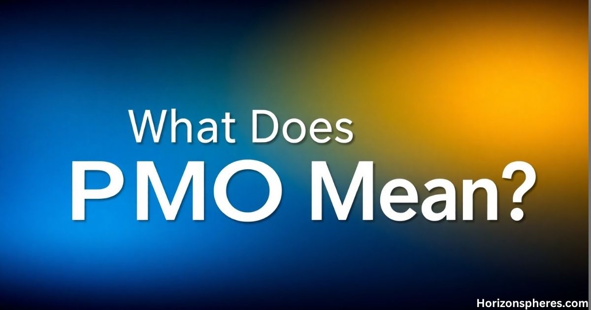 What Does PMO Mean?