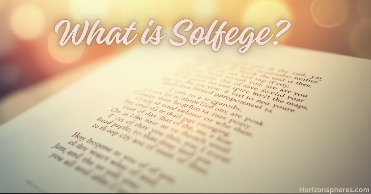 What is Solfege?
